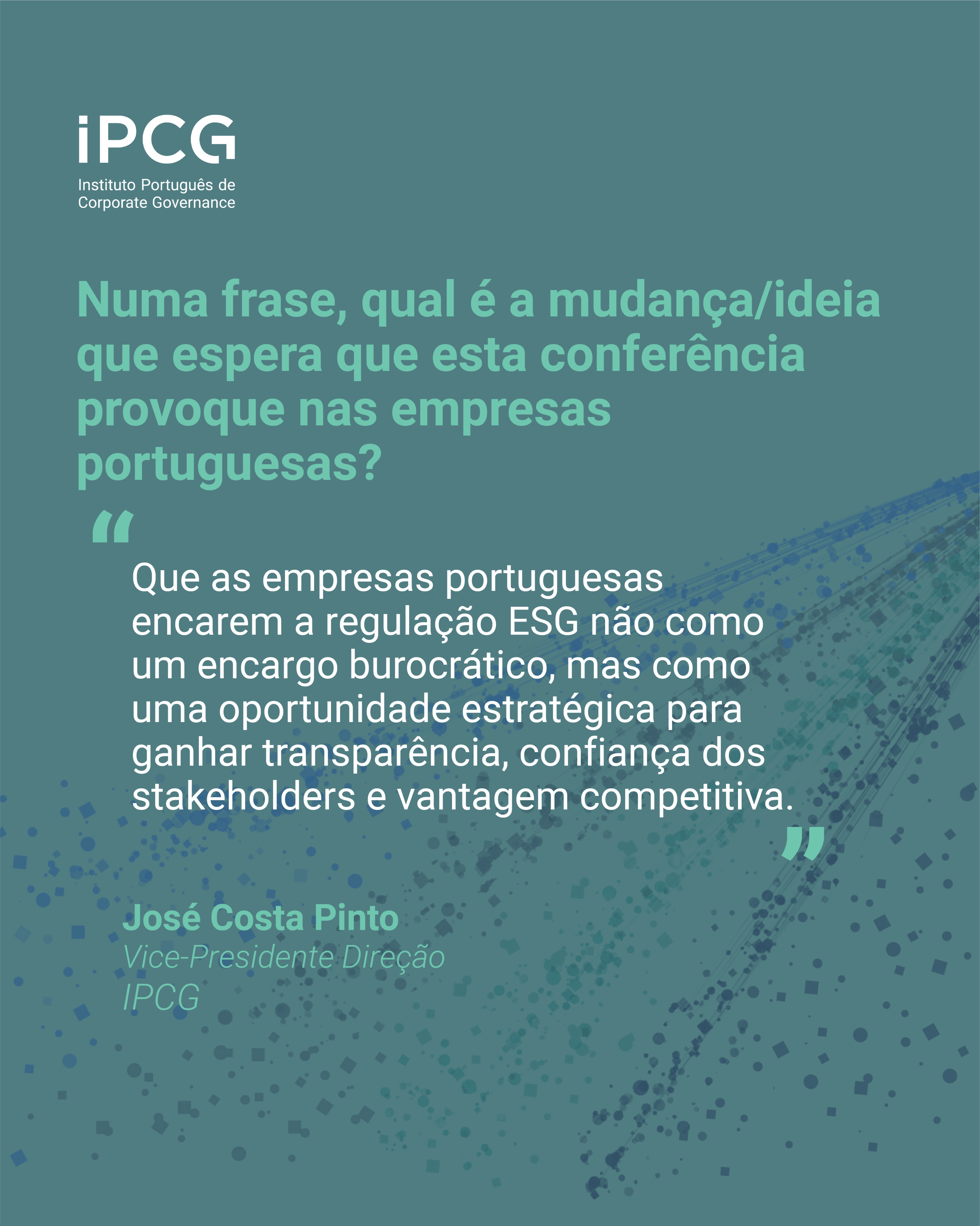Créditos IPCG IPCG - Instituto Português de Corporate Governance